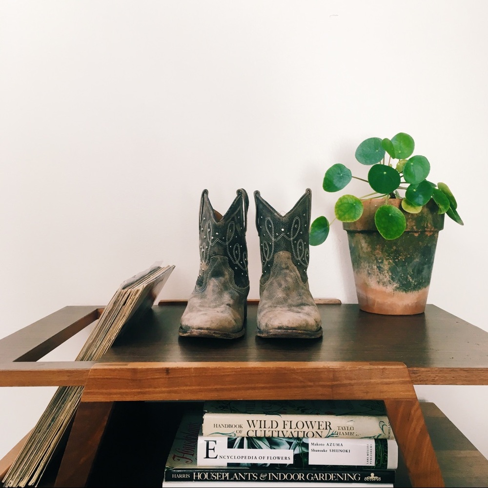 Miz Mooz Leather Cowboy Booties